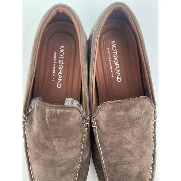 Cole Haan Moto Grand Men's Driving Loafers Shoes Size 10.5 M Leather C23597